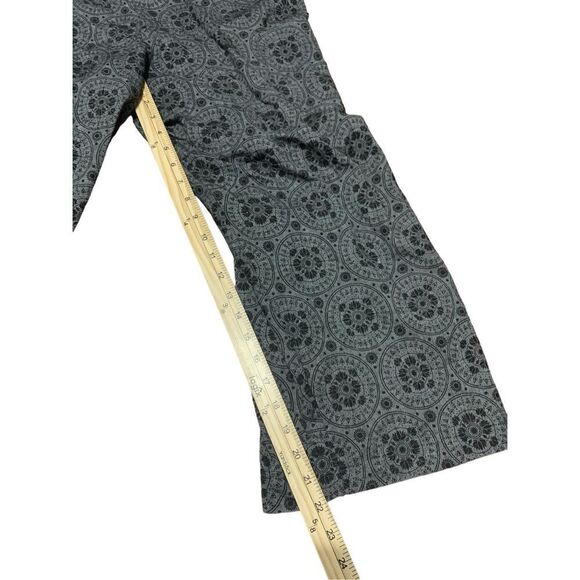 BEAUTIFUL Lakhays Boho Tie Overalls Linen-Like Medallion Wide Leg Lagenlook Ankl - Picture 9 of 9